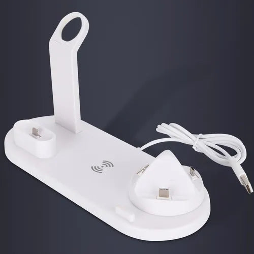 Cargador Stand Multifuncional 6 en 1